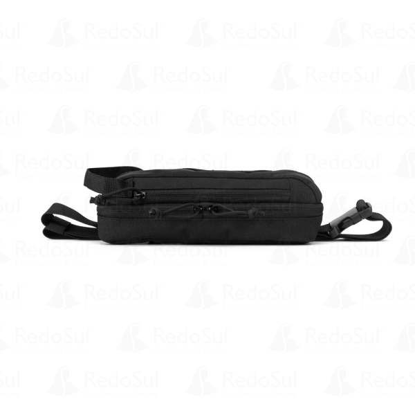 Pochete personalizada em poliéster reciclado 600D de alta densidade Pochete personalizada em poliéster reciclado 600D de alta densidade